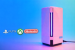 Console híbrido Ningtendo PXBOX 5 unindo elementos de hardware do PlayStation 5, Xbox e Nintendo