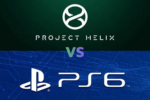 "Comparação entre o conceito do console Xbox Project Helix e o futuro PlayStation 6".