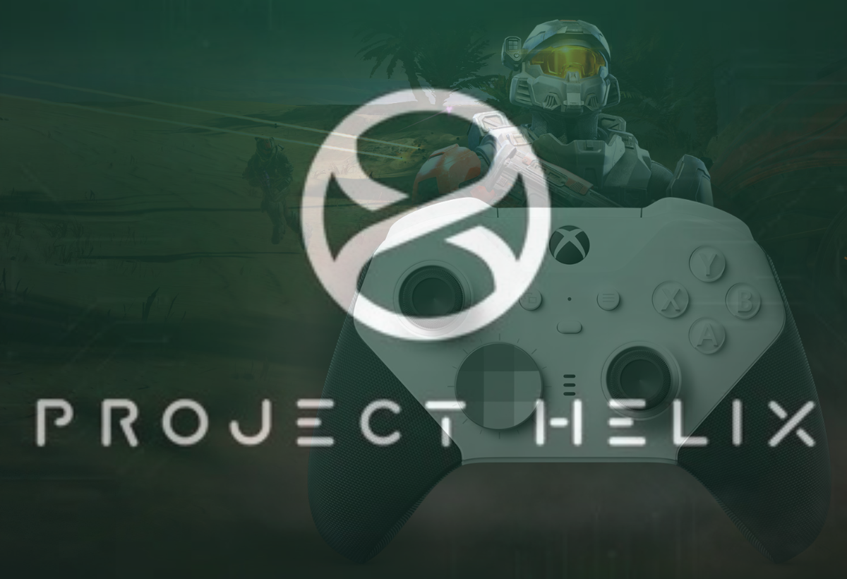 Conceito visual do Xbox Project Helix, o possível sucessor do Xbox Series X com design futurista.